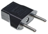 Power Ladeger�t US 2 Pin Socket to EU 2 Round Pin 